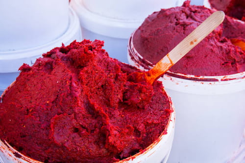تصویر 2 از خرید رب گوجه فرنگی غلیظ + قیمت فروش استثنایی